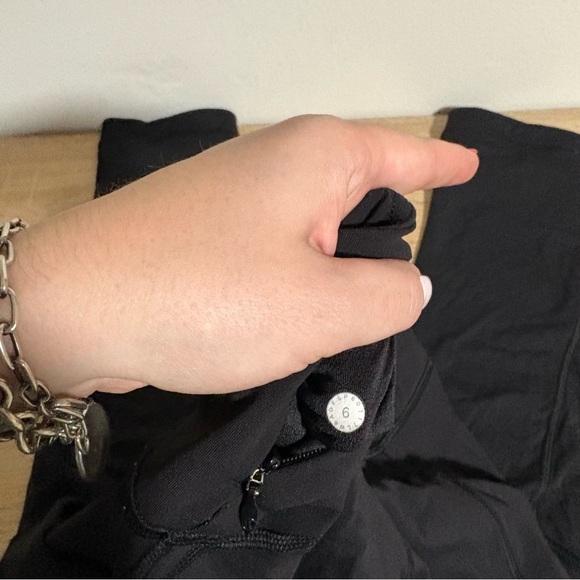 Lululemon Sole Teaining Crop Black Leggings 6 - Picture 3 of 5